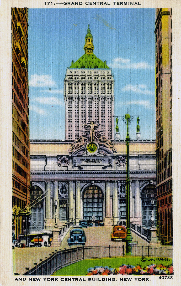 Grand Central Terminal And New York Central Building, New York