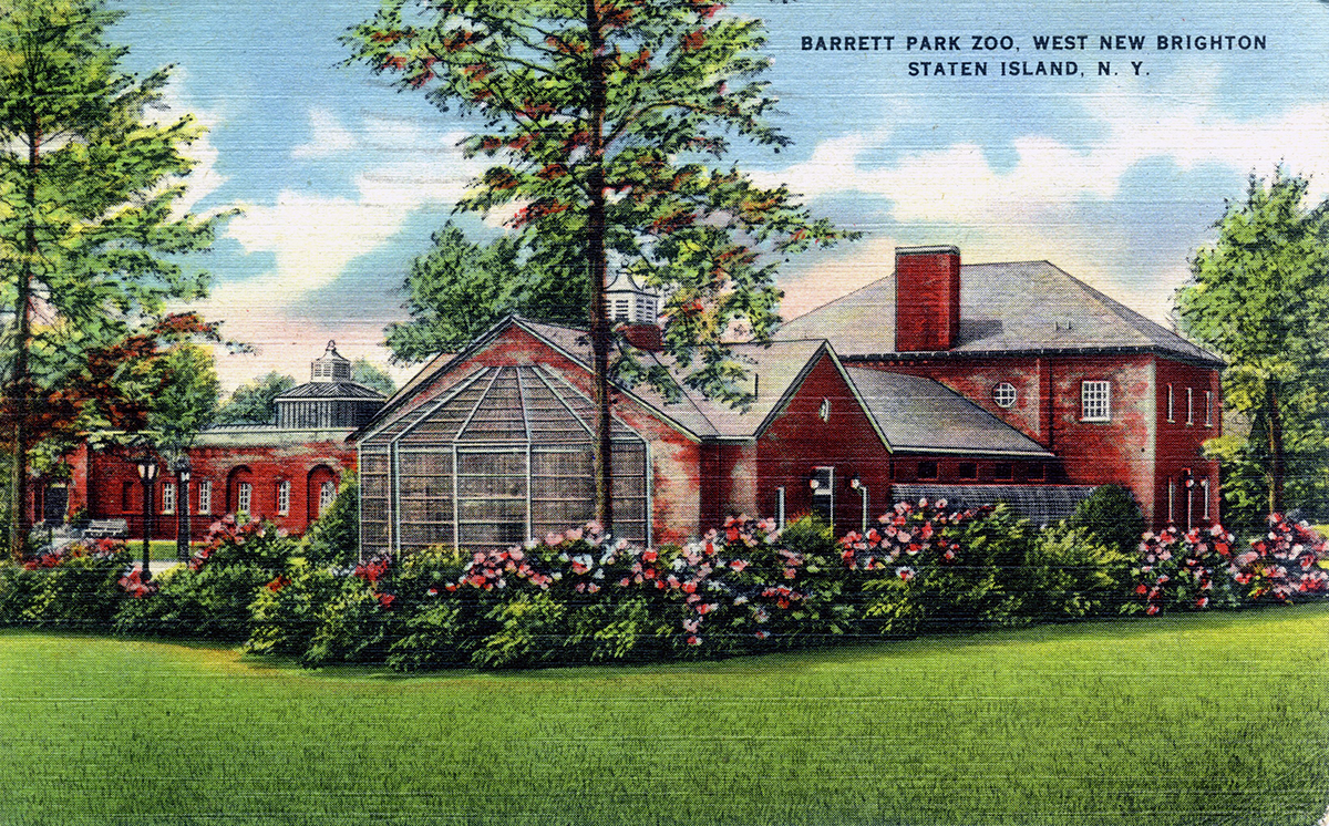 Barrett Park Zoo, West New Brighton Staten Island, NY