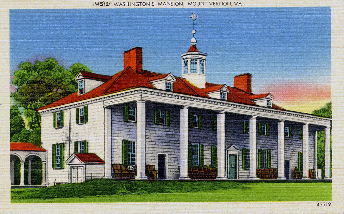 Washington's Mansion, Mount Vernon, VA.