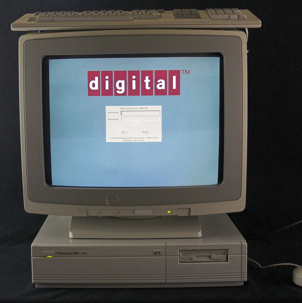 DEC VAX Workstation