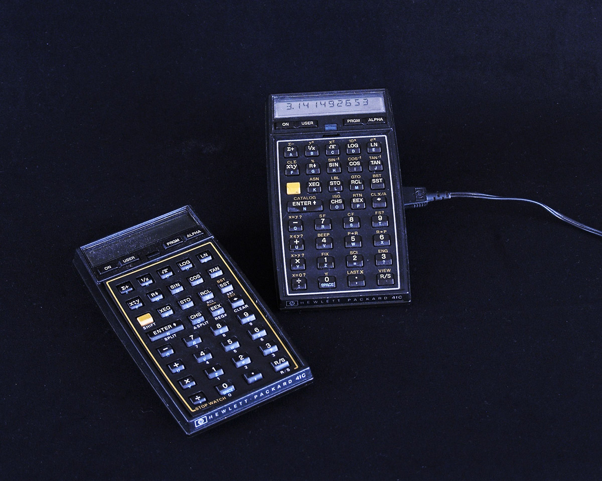 Two HP-41C calculators