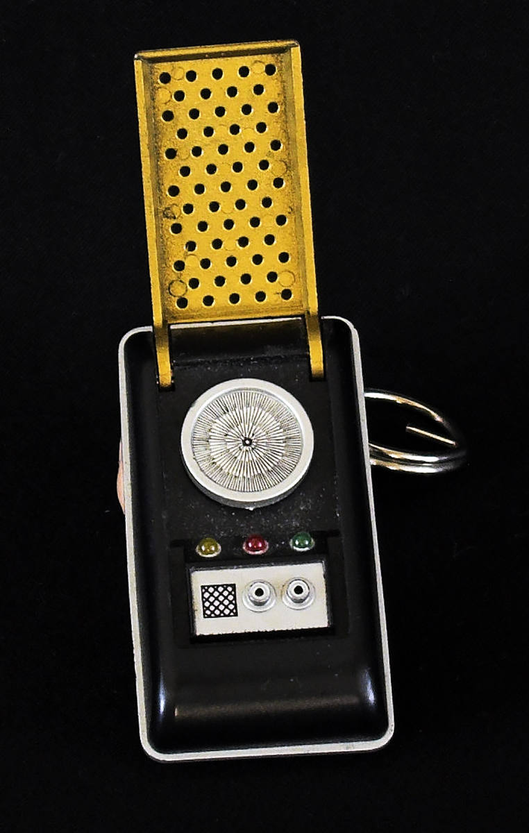 It's a Star Trek Communicator, the pager of the future!