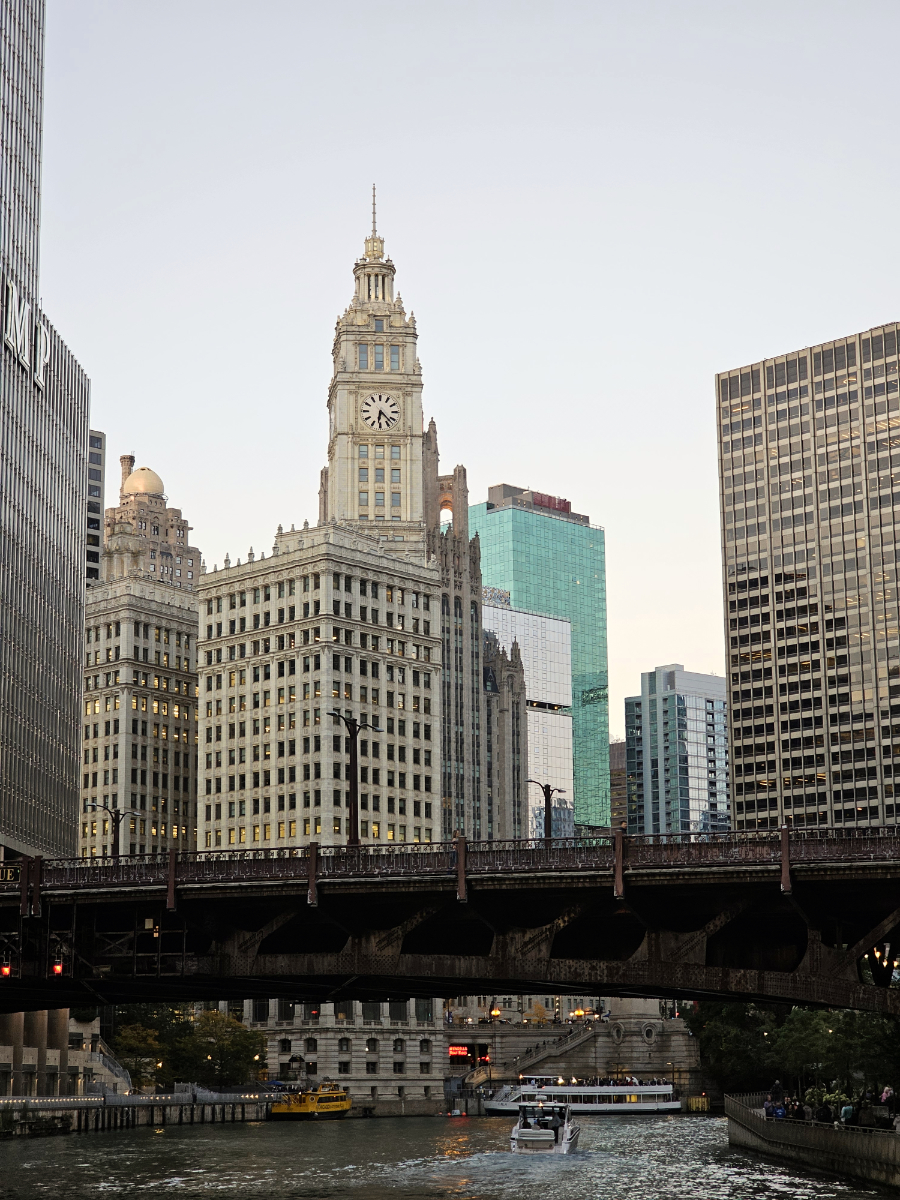 Chicago Skyline From the River