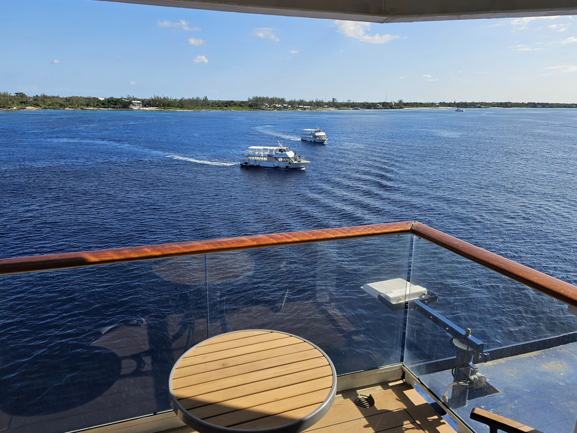 Grand Cayman Island from our balcony