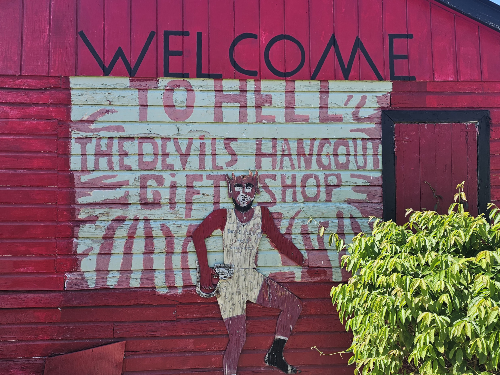 Hell's own gift shop