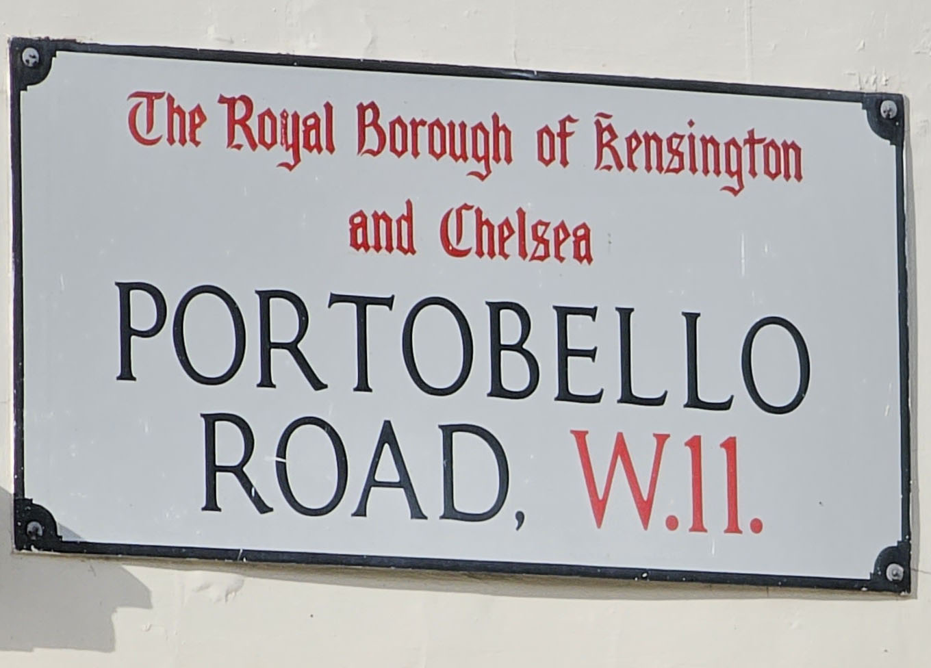 Portobello Road, London